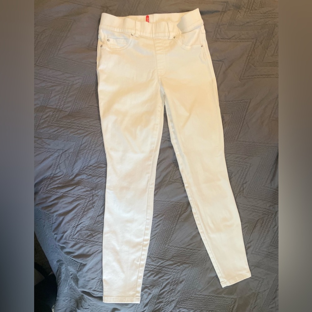 Spanx white jean/jeggings.